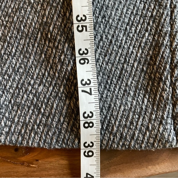 NWOT Heathered Grey Worthington Trench Coat | Classic Silhouette - Picture 12 of 15